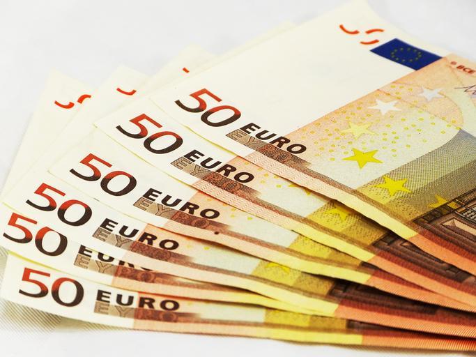 padesátieurové bankovky